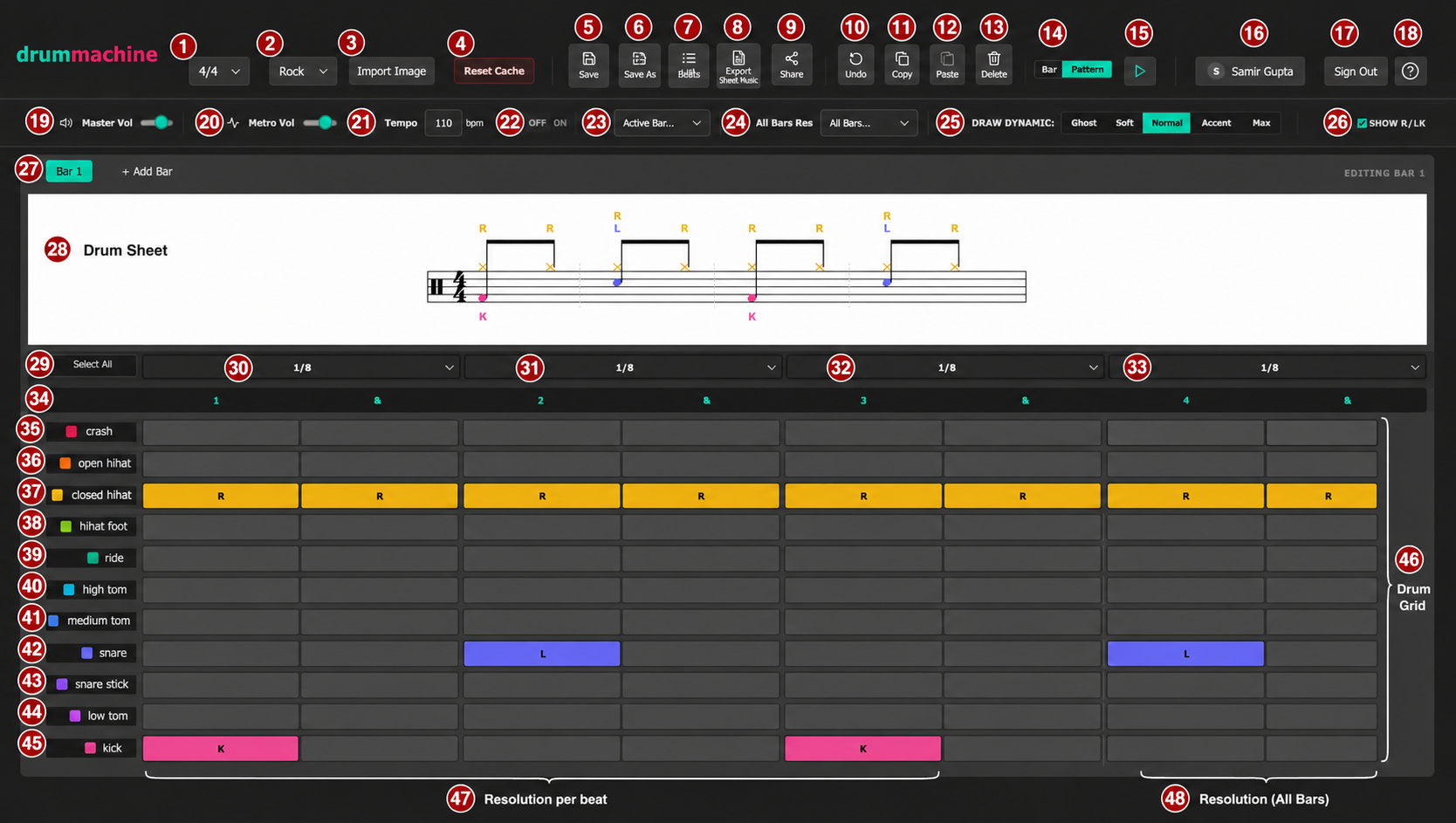 Beatstave Interface Guide